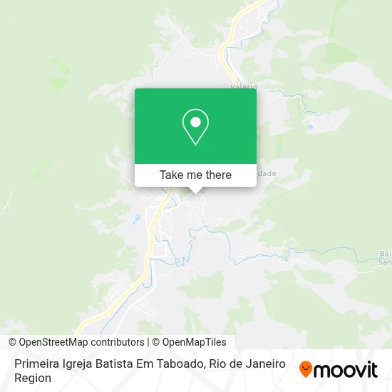 Primeira Igreja Batista Em Taboado map