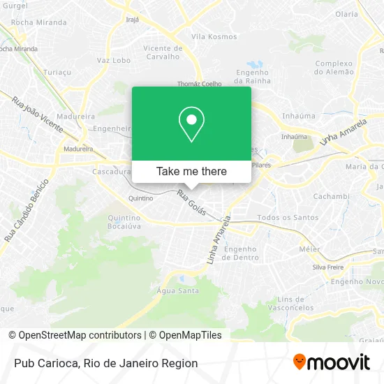 Pub Carioca map