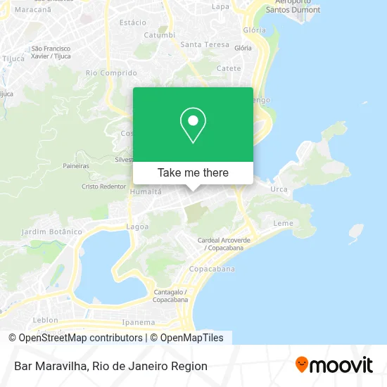 Bar Maravilha map