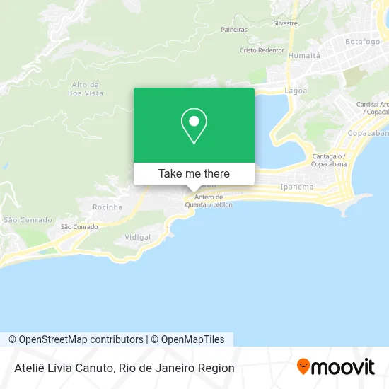 Ateliê Lívia Canuto map