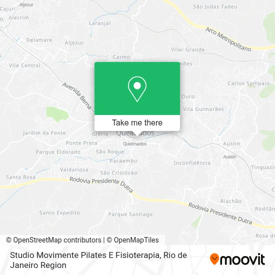 Studio Movimente Pilates E Fisioterapia map