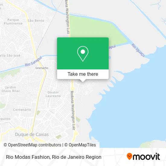 Rio Modas Fashion map