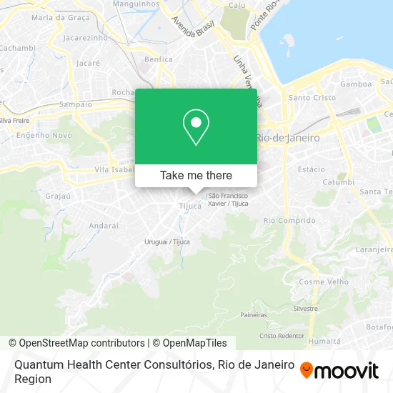 Quantum Health Center Consultórios map