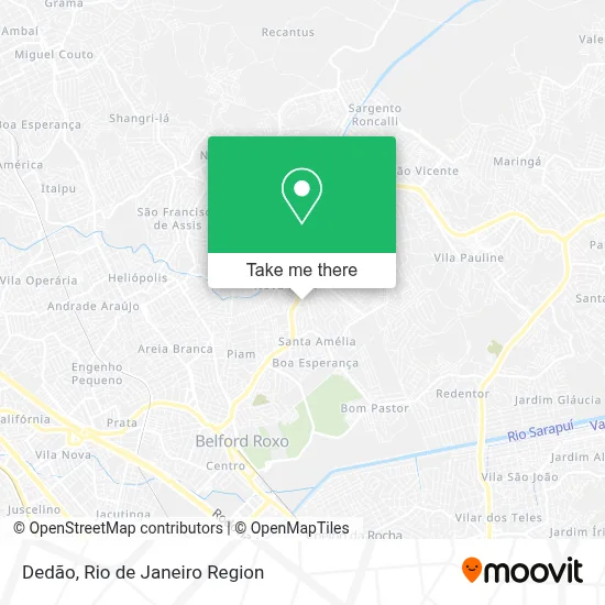 Dedão map