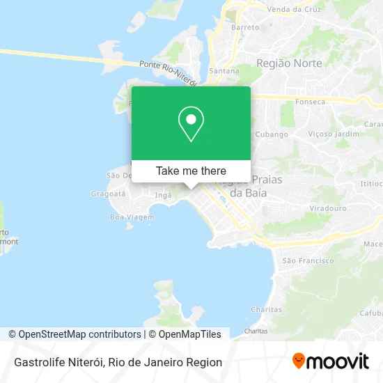 Gastrolife Niterói map