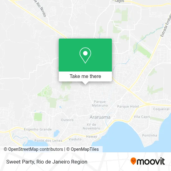 Sweet Party map