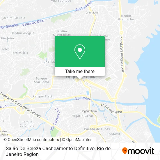 Salão De Beleza Cacheamento Definitivo map