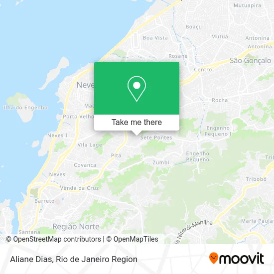 Aliane Dias map