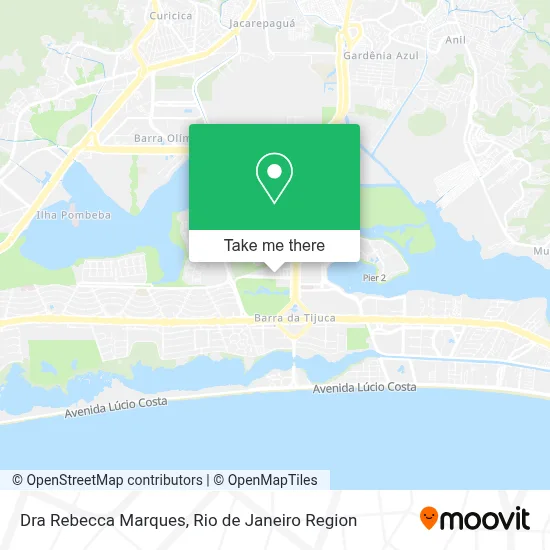 Dra Rebecca Marques map