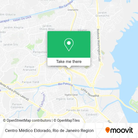 Centro Médico Eldorado map