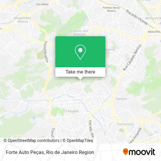 Forte Auto Peças map