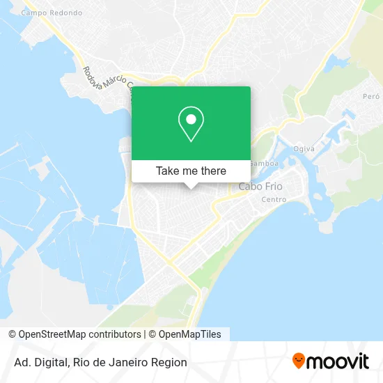 Ad. Digital map