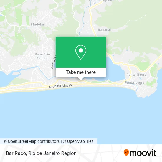 Bar Raco map
