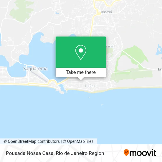 Pousada Nossa Casa map