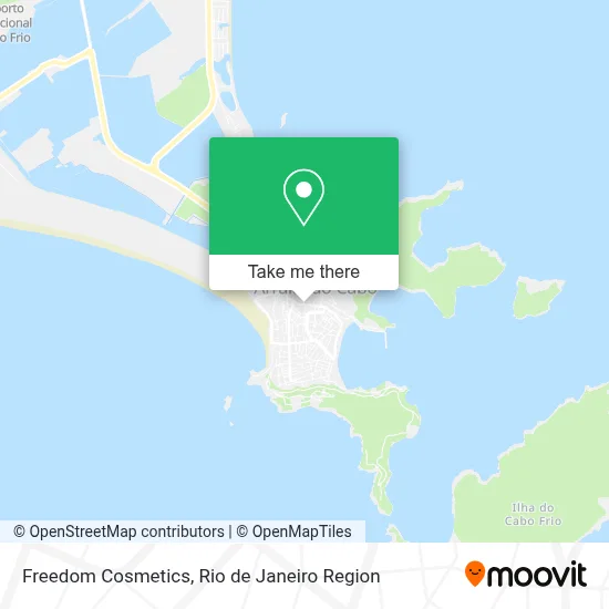 Freedom Cosmetics map