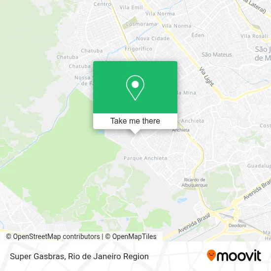 Super Gasbras map