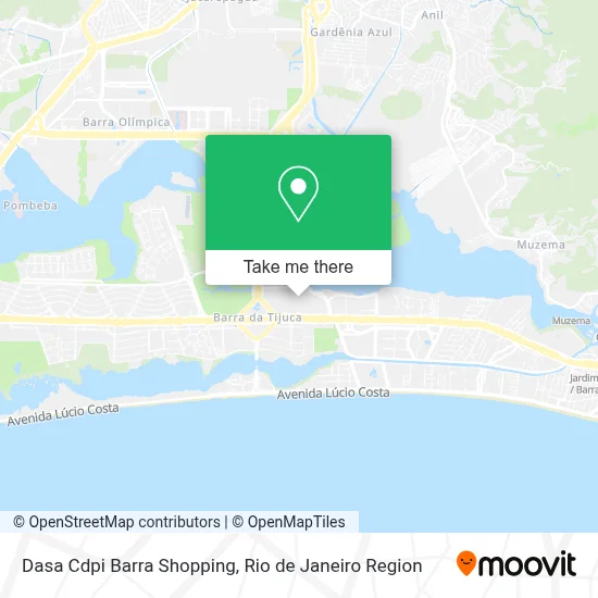 Dasa Cdpi Barra Shopping map