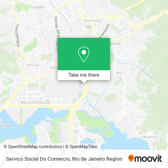 Servico Social Do Comercio map