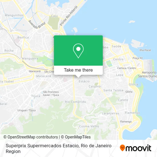 Superprix Supermercados Estacio map