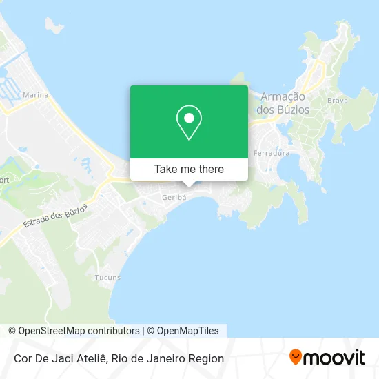 Cor De Jaci Ateliê map