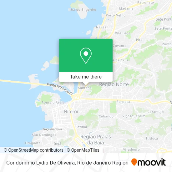 Condominio Lydia De Oliveira map
