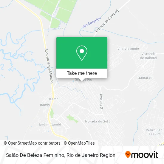 Salão De Beleza Feminino map
