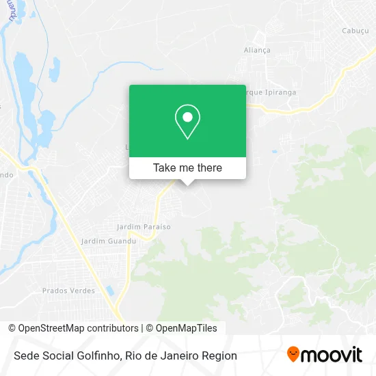 Sede Social Golfinho map