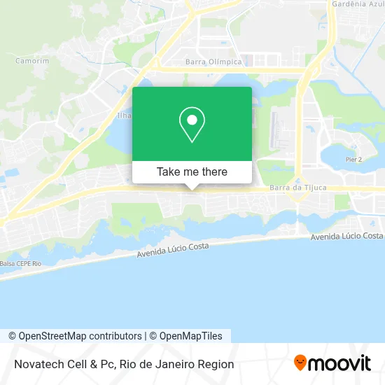Novatech Cell & Pc map