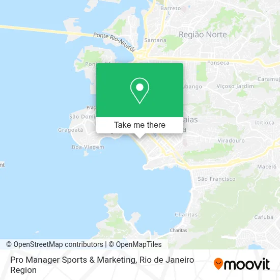 Pro Manager Sports & Marketing map