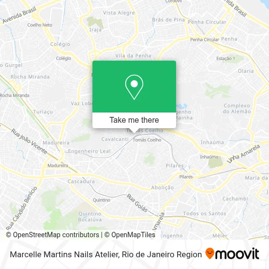 Marcelle Martins Nails Atelier map