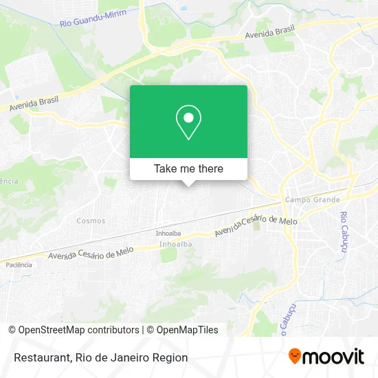 Restaurante map