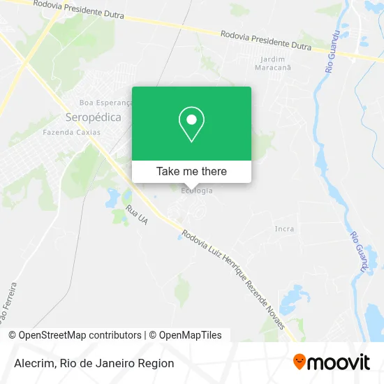 Alecrim map