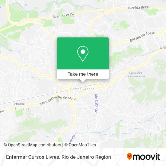 Enfermar Cursos Livres map