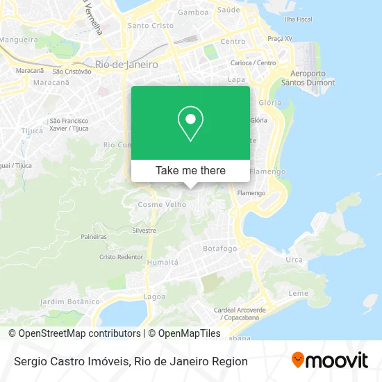 Sergio Castro Imóveis map