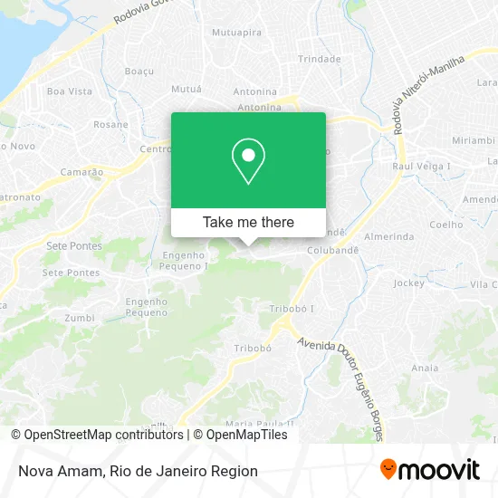 Nova Amam map