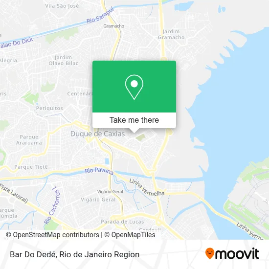 Bar Do Dedé map