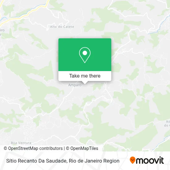 Sítio Recanto Da Saudade map