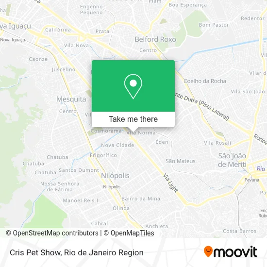 Cris Pet Show map