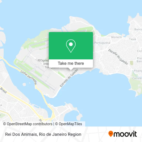 Rei Dos Animais map