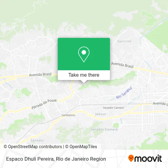 Espaco Dhuli Pereira map