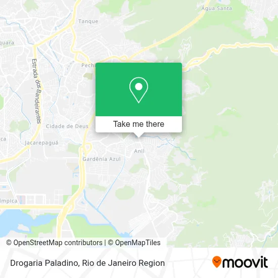 Drogaria Paladino map