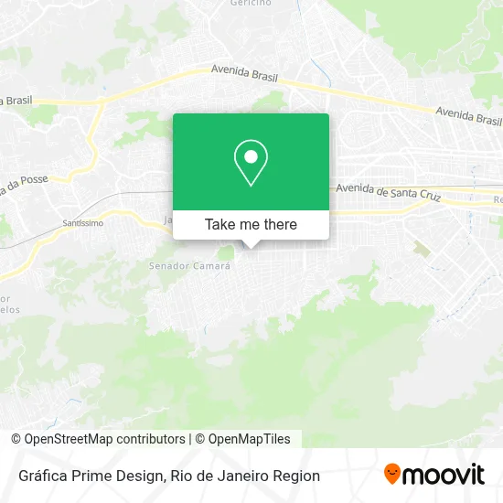 Gráfica Prime Design map