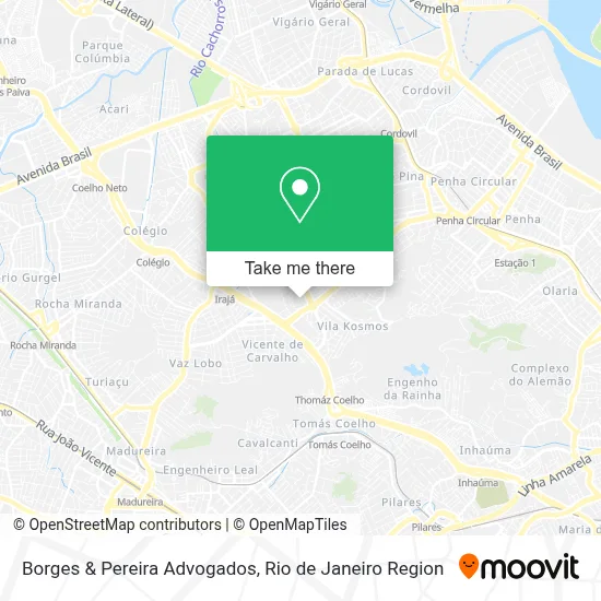 Borges & Pereira Advogados map
