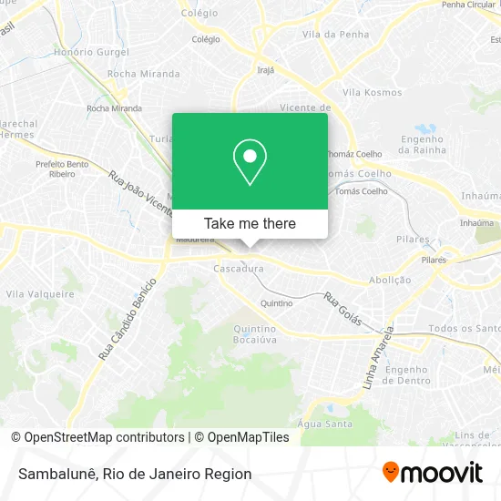 Sambalunê map