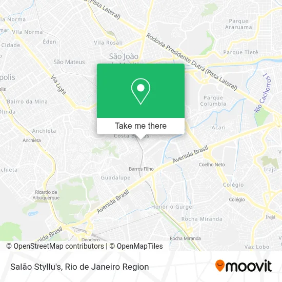 Salão Styllu's map