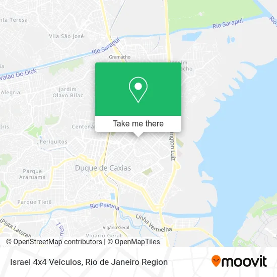 Israel 4x4 Veículos map