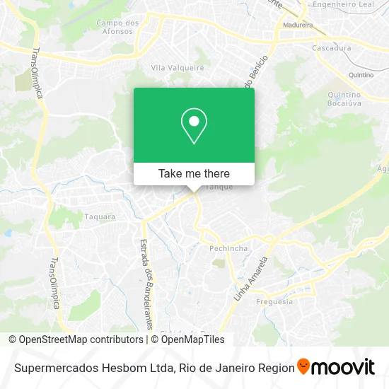 Supermercados Hesbom Ltda map