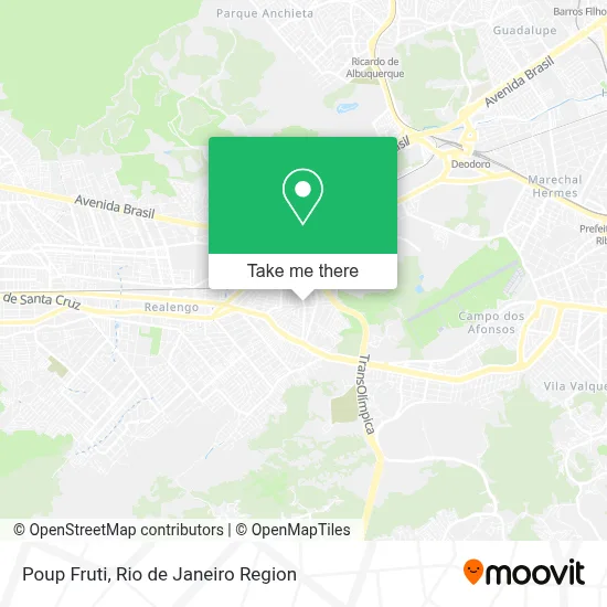 Poup Fruti map