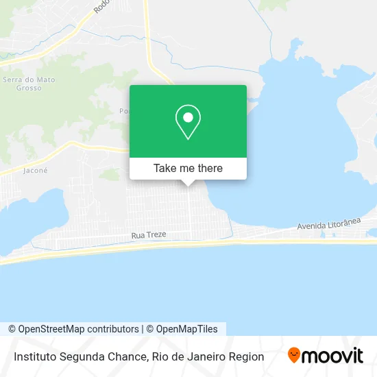 Instituto Segunda Chance map