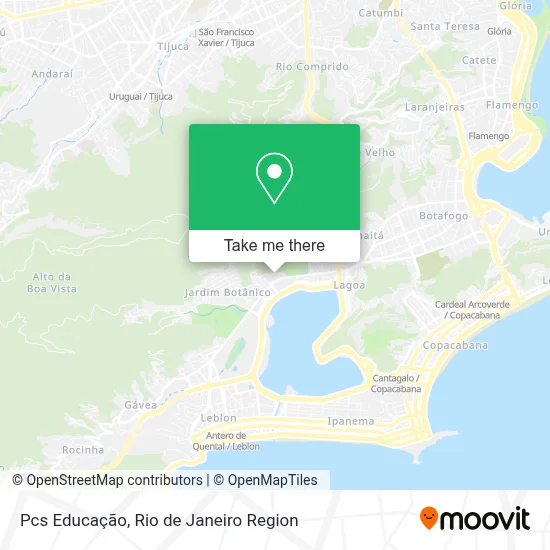 Pcs Educação map